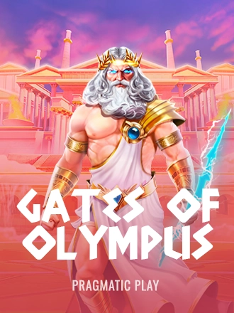 Gates of Olympus slot thumbnail with Zeus