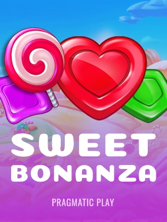 Sweet Bonanza slot thumbnail with fruit and candy